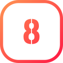 numero 8 icon