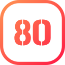 80 icon