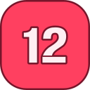 numero 12 icon