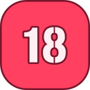 número 18 icon