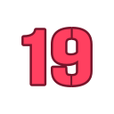 número 19