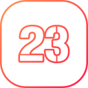 número 23 icon