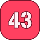 43