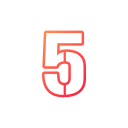 número 5 icon