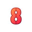 numero 8 icon