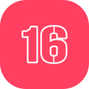 número 16 icon