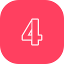 número 4 icon