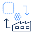 internet industrial de las cosas icon