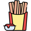 papas fritas icon