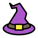 sombrero de bruja icon