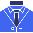 traje y corbata icon