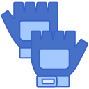 guantes sin dedos icon