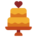 pastel de boda icon