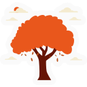 árbol de otoño icon