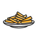 pommes frites icon