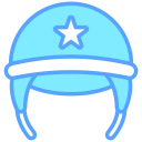 sombrero militar icon