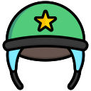 sombrero militar icon