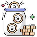 tarro de dinero icon