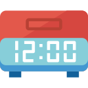 reloj digital icon