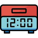 reloj digital icon