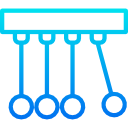 Newton cradle icon