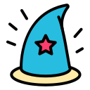 sombrero de bruja icon