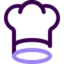 sombrero de cocinero icon