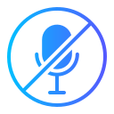 no microfono icon