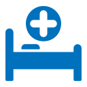 cama de hospital icon