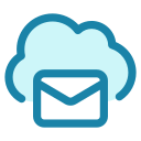 correo electrónico en la nube icon