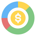 gráfico circular icon