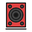 altavoz de música icon