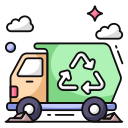 camión de reciclaje icon