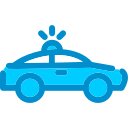 coche de policía icon