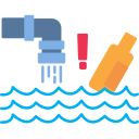 la contaminación del agua