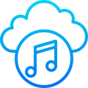 nube de música icon