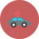 coche de policía icon