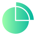 gráfico circular icon