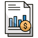 informe financiero icon