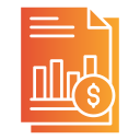 informe financiero icon