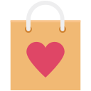 bolsa de corazón icon