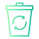 tacho de reciclaje icon