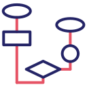 diagrama de flujo icon