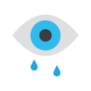 ojos llorosos icon