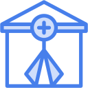 campo de refugiados icon