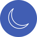 luna creciente icon