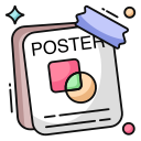 diseño de posters icon