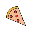 porción de pizza icon