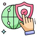 seguridad mundial icon