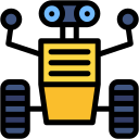 robot espacial icon